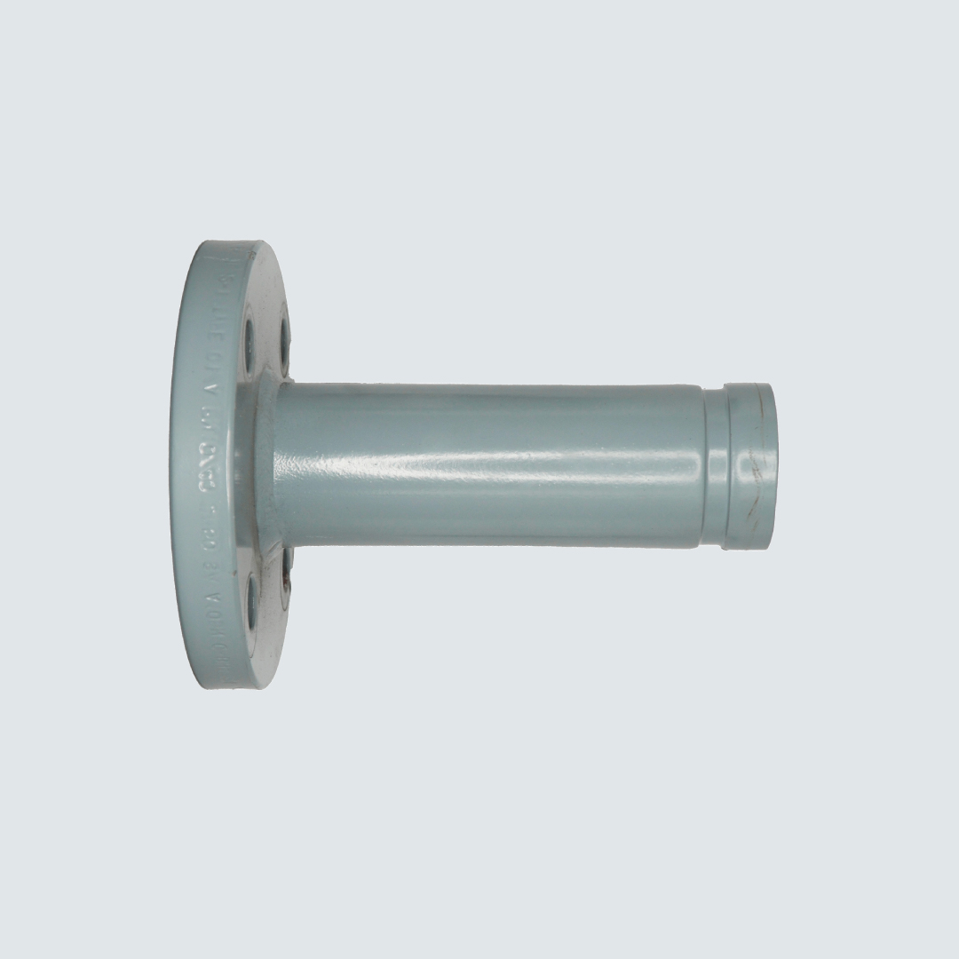 Adattatore scanalato con flangia